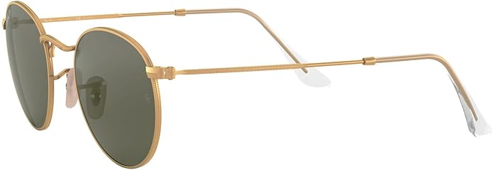 Ray-Ban Unisex Rb3447 Round Metal Round Sunglasses