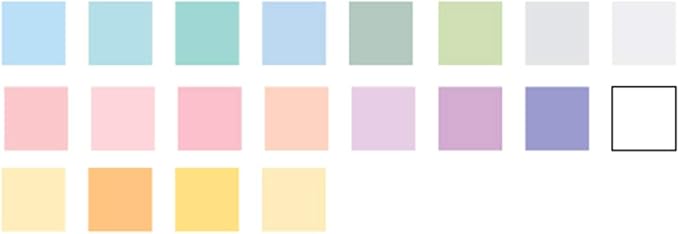 Cardstock 12x12 Scrapbook Paper Pack - Textured Heavy Duty Paper for Die Cutting, Card Making, Crafts - 60 Square Sheets, 20 Unique Colors, 80lb (216gsm), Solid Core - Pastels
