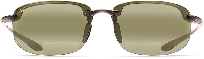 Maui Jim Polarized Men's and Women's Hookipa Rimless Reading Sunglasses