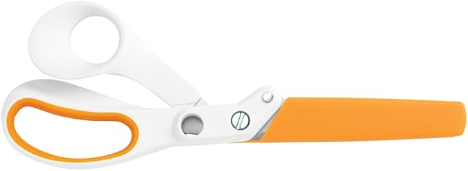 Fiskars 8 Inch Amplify Mixed Media Shears, White