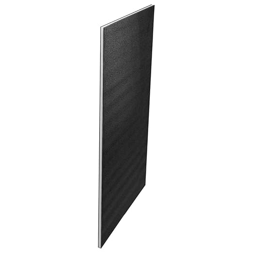 FastCap Kaizen Foam Sheet for Tool Organizers and Storage - Perfect for Professional Contractors and Technicians - 30mm Thickness, 2' x 4' Sheet Size, Black & White