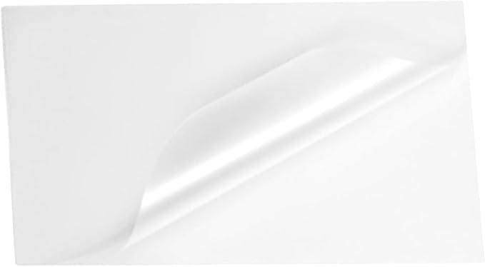 Heat Activated Business Card Laminating Pouches 5 Mil 2-1/4 x 3-3/4 [pk of 1,000] 57mm x 95mm and 125 microns Thick for up to 2” x 3.5” Inserts, Glossy