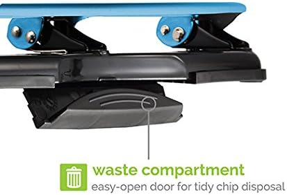 Bostitch Office EZ Squeeze™ Reduced Effort 3-Hole Punch, 12 Sheets, Blue (2103)