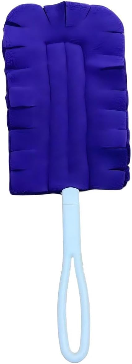 360° Electrostatic Duster Refills, 2026 New Washable & Reusable Microfiber Pads Fleece Duster Refill Compatible Tools for Cleaning Home, Blinds, Car, Pet, Furniture, Fans (Purple)