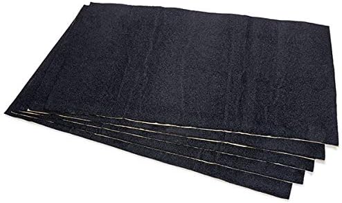 Eastwood X-Mat 5 PC 31.5x18x1/8 in 19.7 SQ FT Low Profile Dense Sound Vibration Heat Reducer Foam Underhood Headliner Backed Material