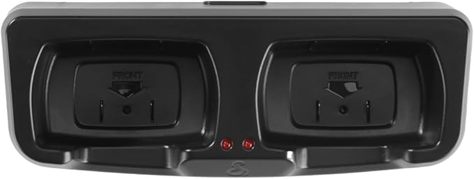 Cobra ACXT 600 Dock Charging Station for 2 Walkie Talkies with UBS Charging Cable - Dual Desktop Portable Charger, Compatible with ACXT645 Model