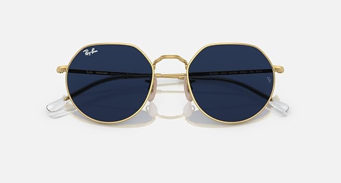 Ray-Ban Jack RB3565 Rounded Hexagonal Sunglasses for Men for Women +BUNDLE with ACCESSORY EYEWEAR KIT