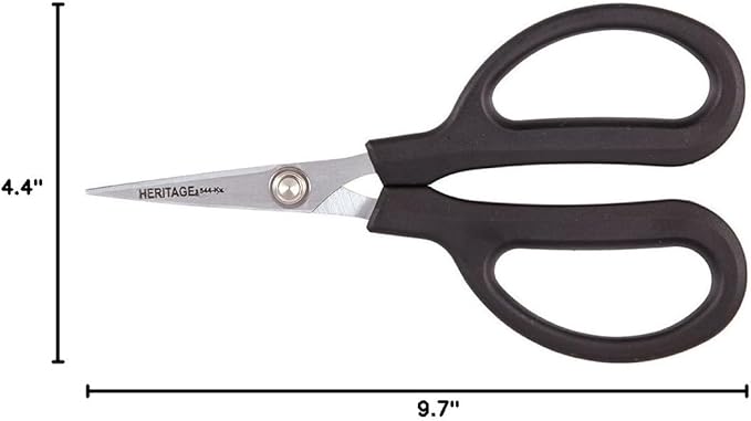 Klein Tools 544KV Utility, Kevlar Shear, Fiber Optics, 6-3/8-Inch