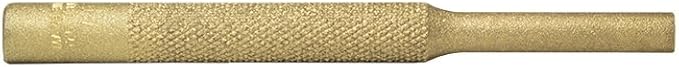 Mayhew Pro 25707 1/4-Inch Knurled Brass Pin Punch