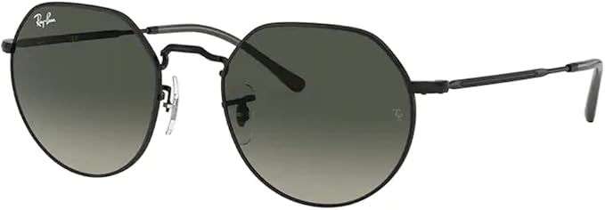 Ray-Ban Jack RB3565 Rounded Hexagonal Sunglasses for Men for Women +BUNDLE with ACCESSORY EYEWEAR KIT