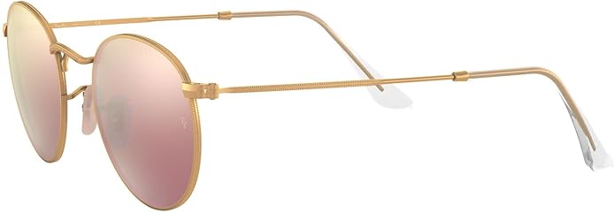 Ray-Ban Unisex Rb3447 Round Metal Round Sunglasses