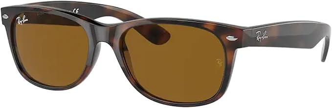 Ray-Ban RB2132 NEW WAYFARER 55MM Square Sunglasses For Men For Women +BUNDLE with ACCESSORY EYEWEAR KIT