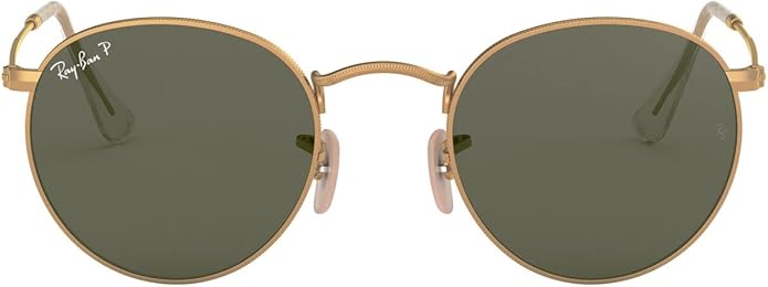 Ray-Ban Unisex Rb3447 Round Metal Round Sunglasses