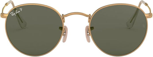 Ray-Ban Unisex Rb3447 Round Metal Round Sunglasses
