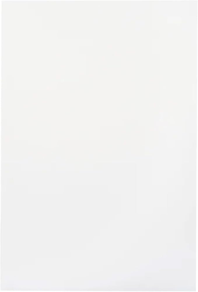 School Smart Folding Bristol Tagboard, 12 x 18 Inches, White, Pack of 100
