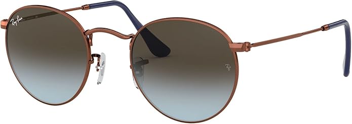 Ray-Ban Unisex Rb3447 Round Metal Round Sunglasses