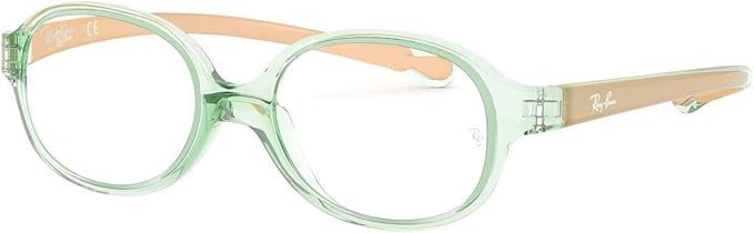 Ray-Ban Kids' Ry1587 Oval Prescription Eyeglass Frames