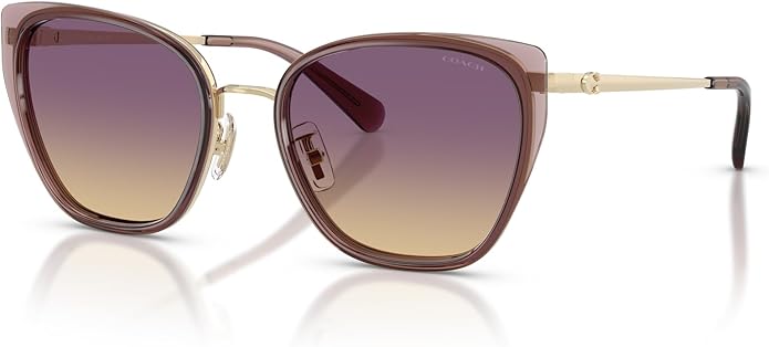 COACH womens Hc7187 Square Sunglasses