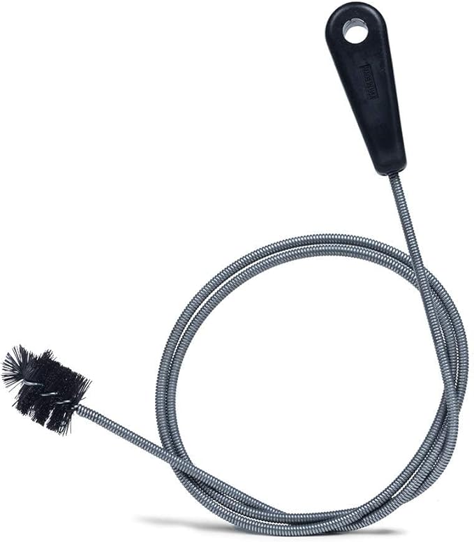48" Flexible Long Pipe Brush | AC Drain Cleaner Tool | Sink Line Unclogger | Condensate Line Cleaning Brush | Easy Cleaning Flexible Drain Snake for Food, Hair & Clog Removal by FryOilSaver Co. B313C