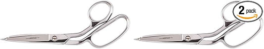 Klein Tools 720HC Scissors, Safety Scissors are Bandage Shears with Safety Tips to Safely Slip Under Bandages or Clothing, 9-1/8-Inch (Pack of 2)