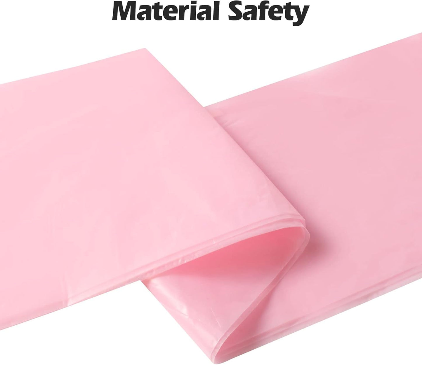 2-4 Gallon Portable Trash Bags,60 Counts Thicken portable Small Garbage Bags for Office, Kitchen,Bedroom Trash Can,Strong Trash Bags（Pink）