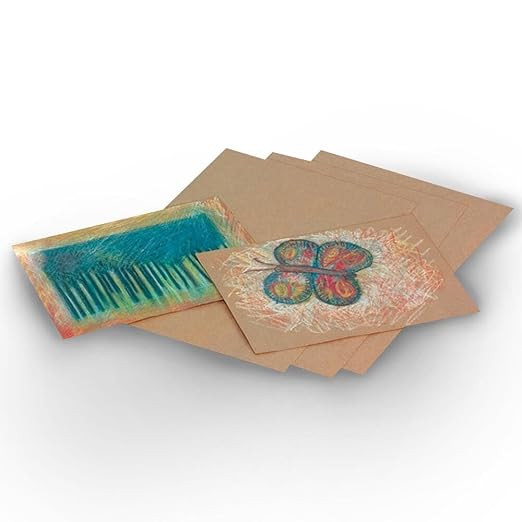 School Smart Kraft Paper Sheets, 60 lbs, 9 x 12 Inches, Brown, Pack of 100
