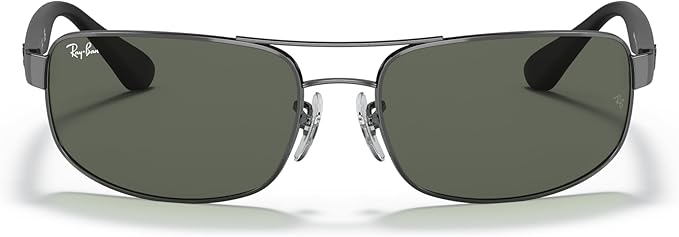 Ray-Ban mens Rb3445 Rectangular Sunglasses