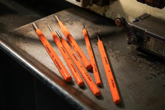 Crescent 6 Piece Set, 7", Pin Punch - CPPS456