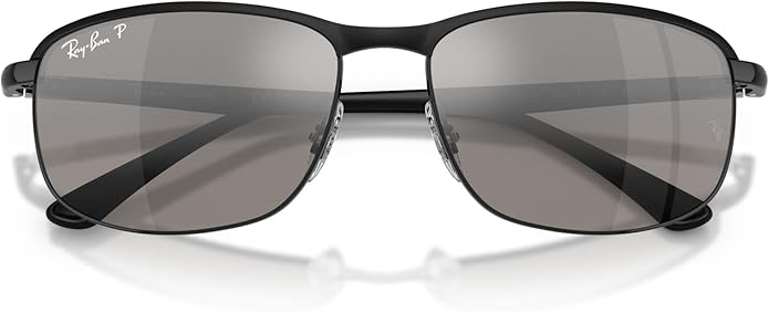 Ray-Ban Unisex Rb3671ch Chromance Rectangular Sunglasses