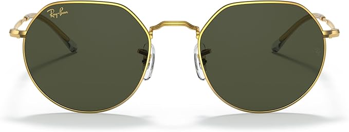Ray-Ban Jack RB3565 Rounded Hexagonal Sunglasses for Men for Women +BUNDLE with ACCESSORY EYEWEAR KIT