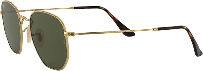 Ray-Ban unisex-adult Rb3548n Hexagonal Flat Lens Hexagonal Sunglasses