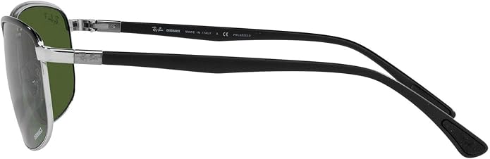 Ray-Ban Unisex Rb3671ch Chromance Rectangular Sunglasses