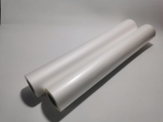 2 Rolls of Film for Thermal Lamination; 1 Matte and 1 Glossy (33cm x 50m Each).