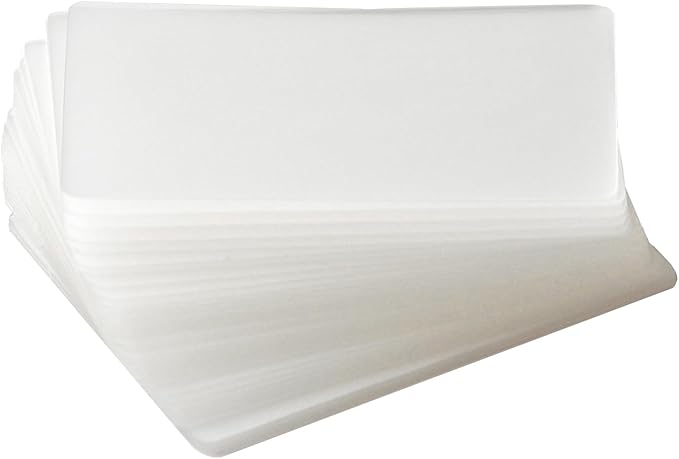 Qty 500 Wallet Photo Laminating Pouches 2-3/4 x 3-3/4 Hot 5 Mil Clear