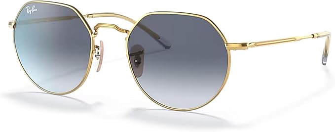 Ray-Ban Jack RB3565 Rounded Hexagonal Sunglasses for Men for Women +BUNDLE with ACCESSORY EYEWEAR KIT