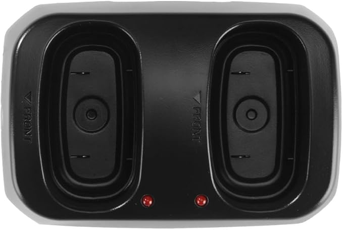 Cobra RX600 Dock Charging Station for 2 Walkie Talkies with UBS Charging Cable - Dual Desktop Portable Charger, Compatible with RX680, RX685 and Trailblazer 450 Two Way Radio Models