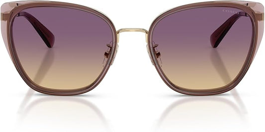 COACH womens Hc7187 Square Sunglasses