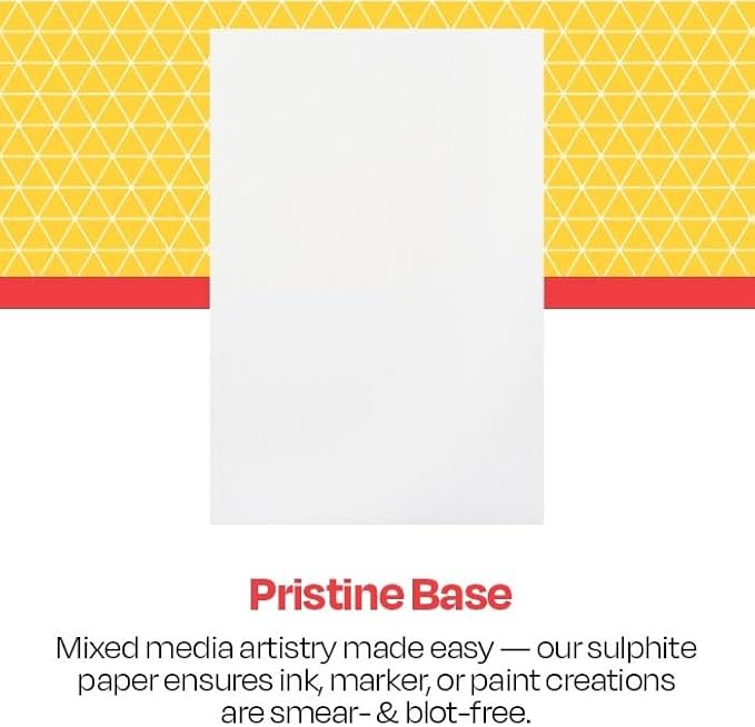 School Smart Folding Bristol Tagboard, 9 x 12 Inches, White, Pack of 100 - 085520