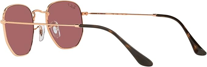 Ray-Ban unisex-adult Rb3548n Hexagonal Flat Lens Hexagonal Sunglasses