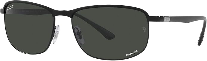 Ray-Ban Unisex Rb3671ch Chromance Rectangular Sunglasses