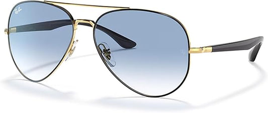 Ray-Ban RB3675 Aviator Sunglasses for Men for Women +BUNDLE with ACCESSORY EYEWEAR KIT