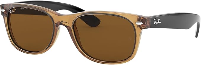 Ray-Ban RB2132 New Wayfarer Polarized Square Sunglasses