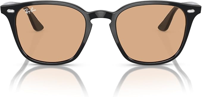Ray-Ban Unisex Rb4258f Low Bridge Fit Square Sunglasses