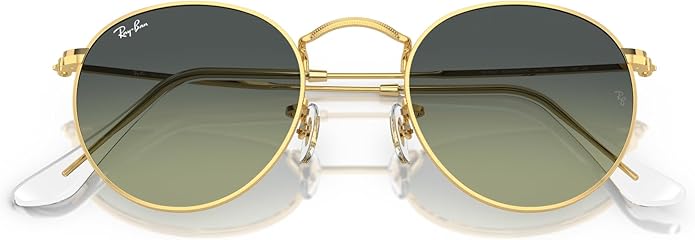 Ray-Ban Unisex Rb3447 Round Metal Round Sunglasses