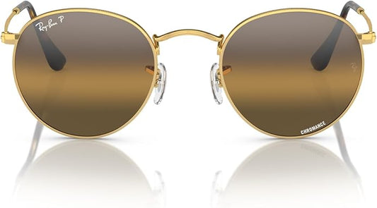 Ray-Ban Unisex Rb3447 Round Metal Round Sunglasses