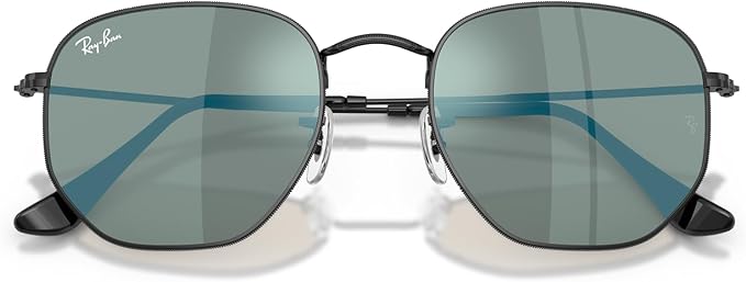 Ray-Ban unisex-adult Rb3548n Hexagonal Flat Lens Hexagonal Sunglasses