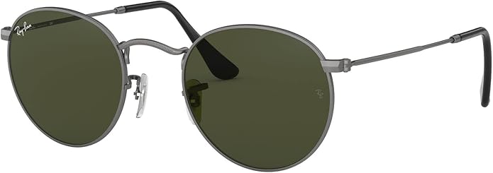Ray-Ban Unisex Rb3447 Round Metal Round Sunglasses