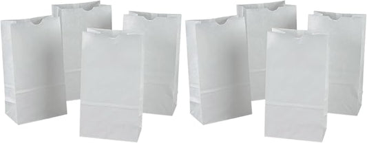 Rainbow Kraft Bags, 6"X11", White, 50 Bags (Pack of 2)