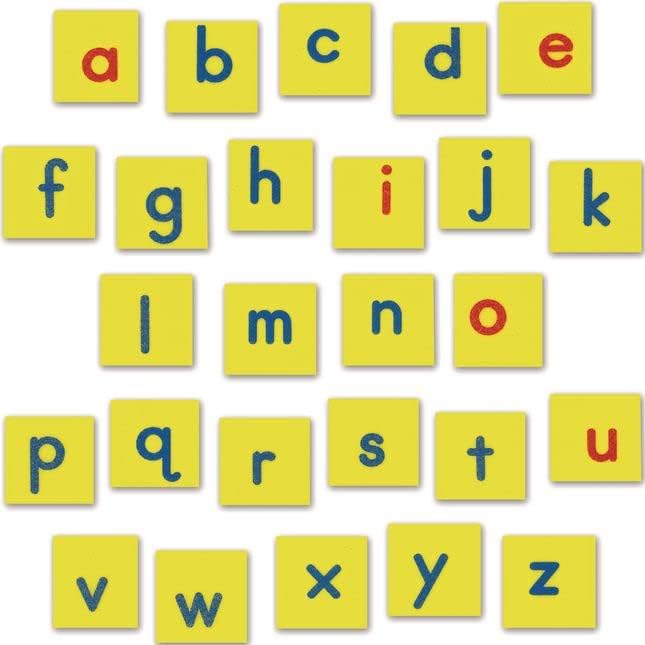 Really Good Stuff EZread Magnetic Word Building Kit - 1 Tray, 52 Letters