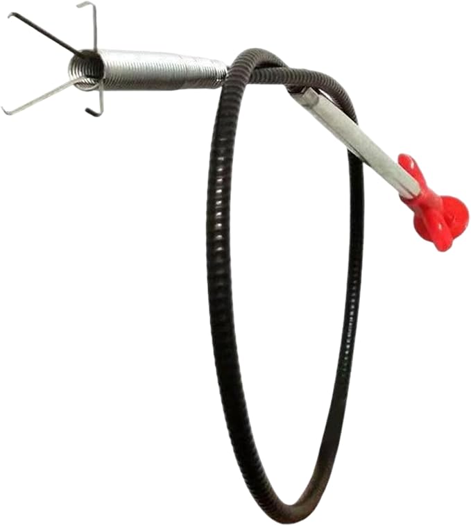 Drain Cleaner Tool, 63 Inch Flexible Drain Clog Remover Tool with 4 Claws, Sink Snake Hair Remover for Toilet Sewer Shower Kitchen Bathroom| Sink Snake